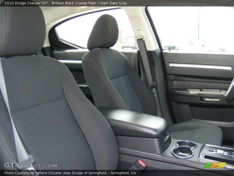 Brilliant Black Crystal Pearl / Dark Slate Gray 2010 Dodge Charger SXT