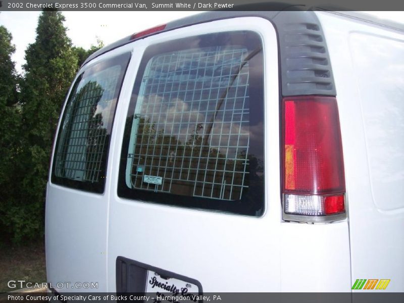 Summit White / Dark Pewter 2002 Chevrolet Express 3500 Commercial Van