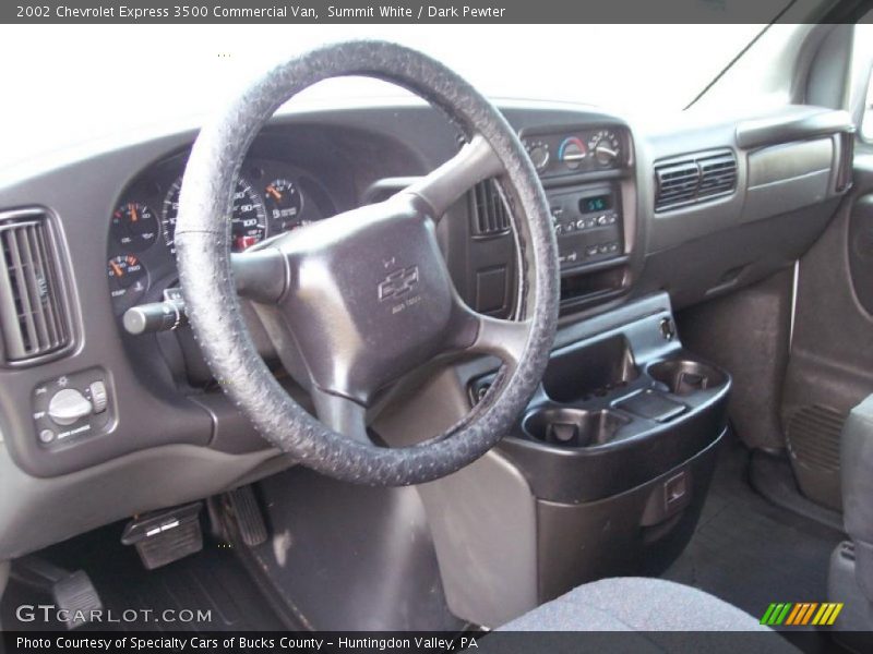 Summit White / Dark Pewter 2002 Chevrolet Express 3500 Commercial Van