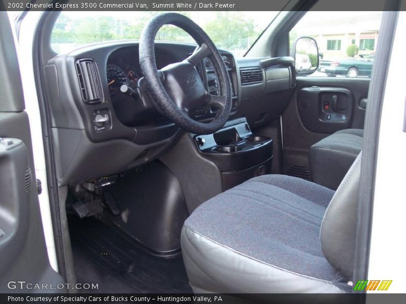 Summit White / Dark Pewter 2002 Chevrolet Express 3500 Commercial Van