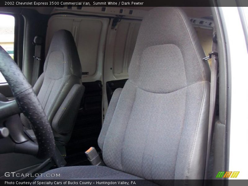 Summit White / Dark Pewter 2002 Chevrolet Express 3500 Commercial Van