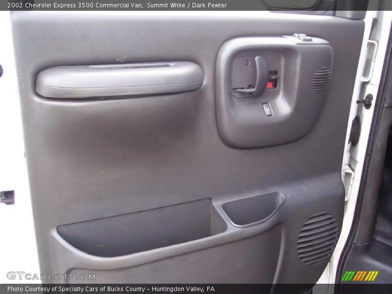 Summit White / Dark Pewter 2002 Chevrolet Express 3500 Commercial Van