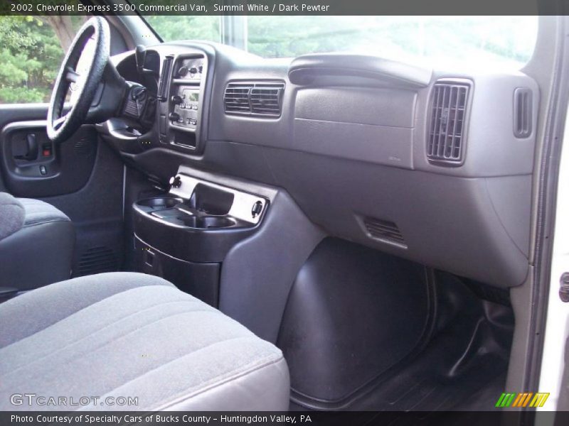 Summit White / Dark Pewter 2002 Chevrolet Express 3500 Commercial Van