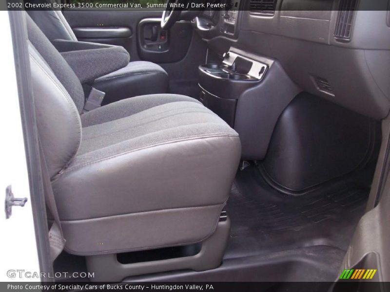 Summit White / Dark Pewter 2002 Chevrolet Express 3500 Commercial Van