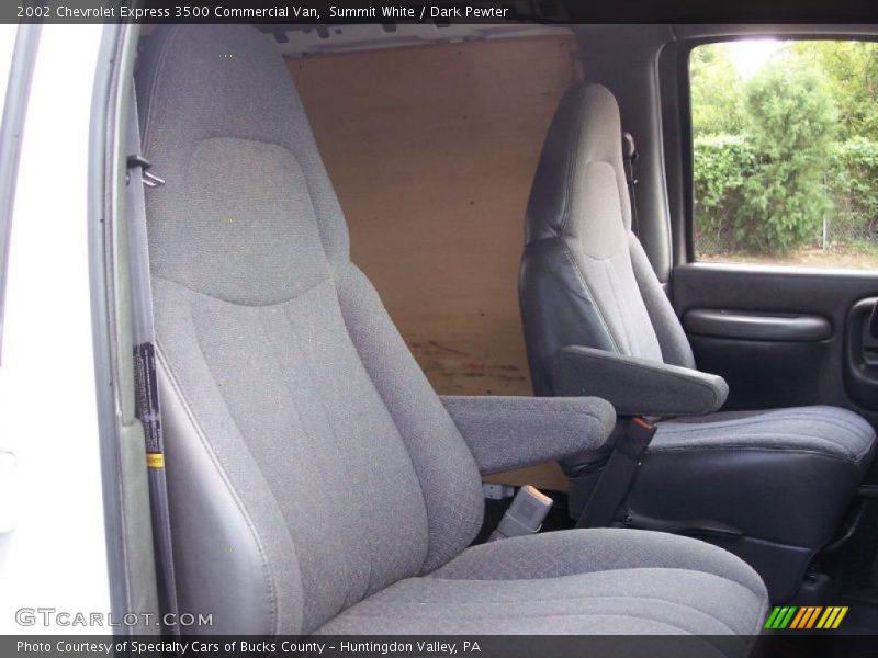 Summit White / Dark Pewter 2002 Chevrolet Express 3500 Commercial Van