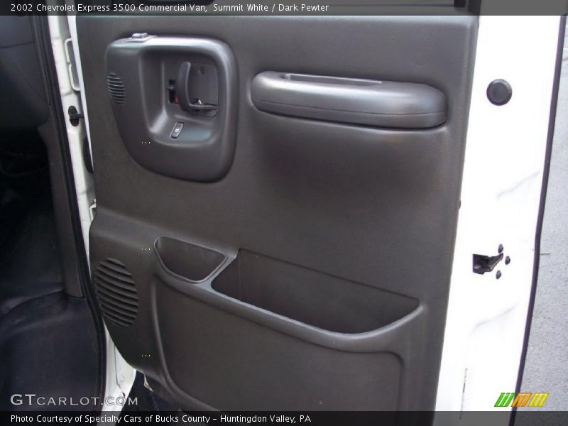 Summit White / Dark Pewter 2002 Chevrolet Express 3500 Commercial Van