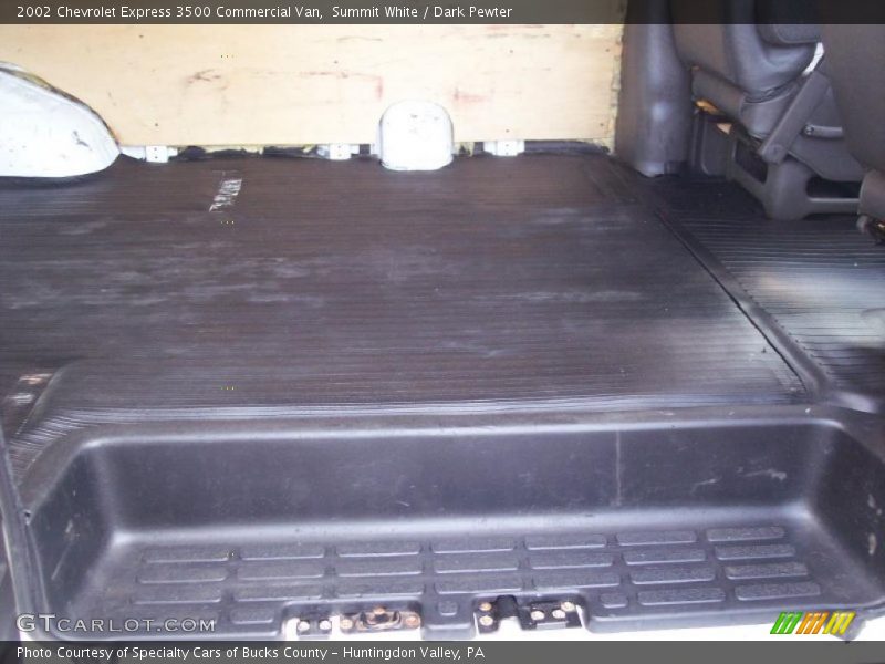 Summit White / Dark Pewter 2002 Chevrolet Express 3500 Commercial Van