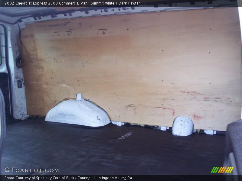 Summit White / Dark Pewter 2002 Chevrolet Express 3500 Commercial Van