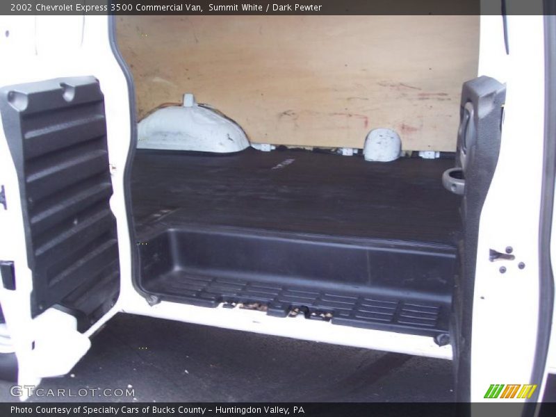 Summit White / Dark Pewter 2002 Chevrolet Express 3500 Commercial Van