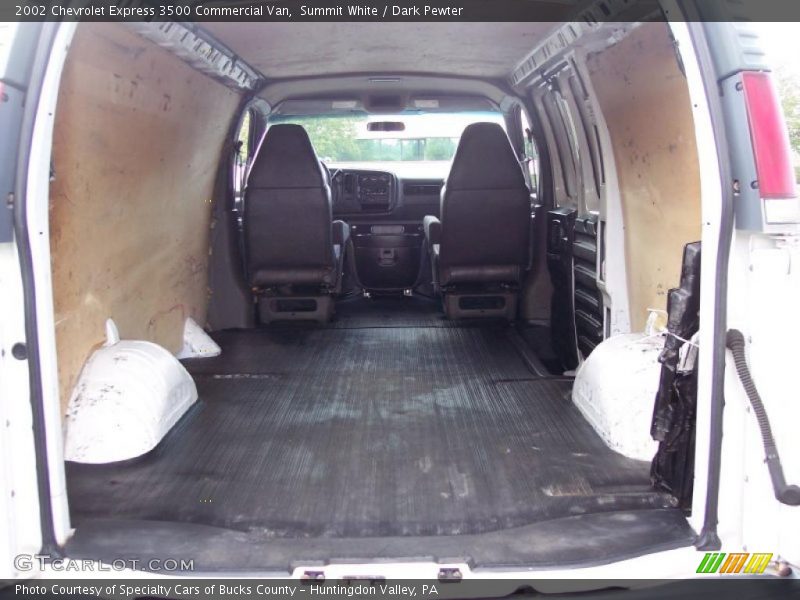 Summit White / Dark Pewter 2002 Chevrolet Express 3500 Commercial Van