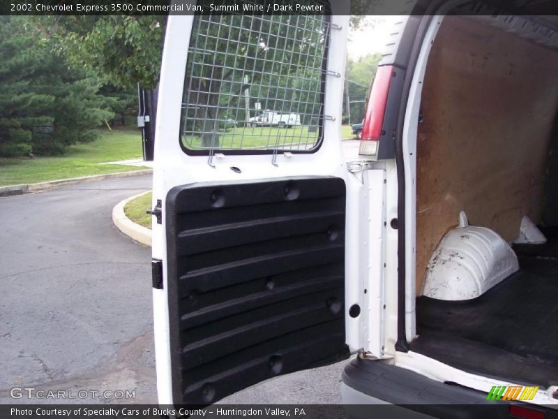 Summit White / Dark Pewter 2002 Chevrolet Express 3500 Commercial Van