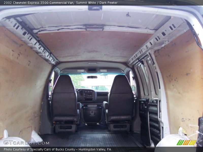 Summit White / Dark Pewter 2002 Chevrolet Express 3500 Commercial Van