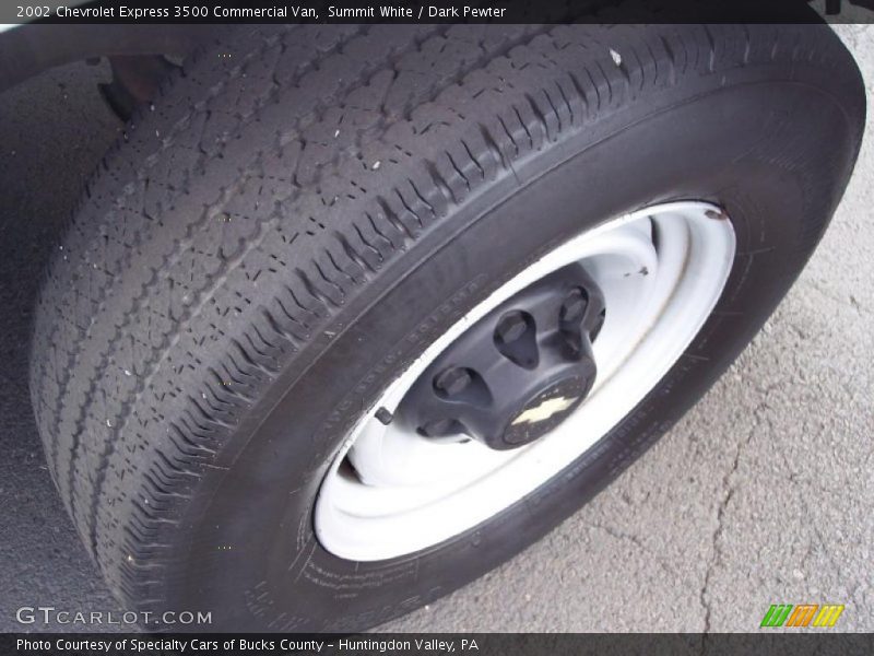 Summit White / Dark Pewter 2002 Chevrolet Express 3500 Commercial Van