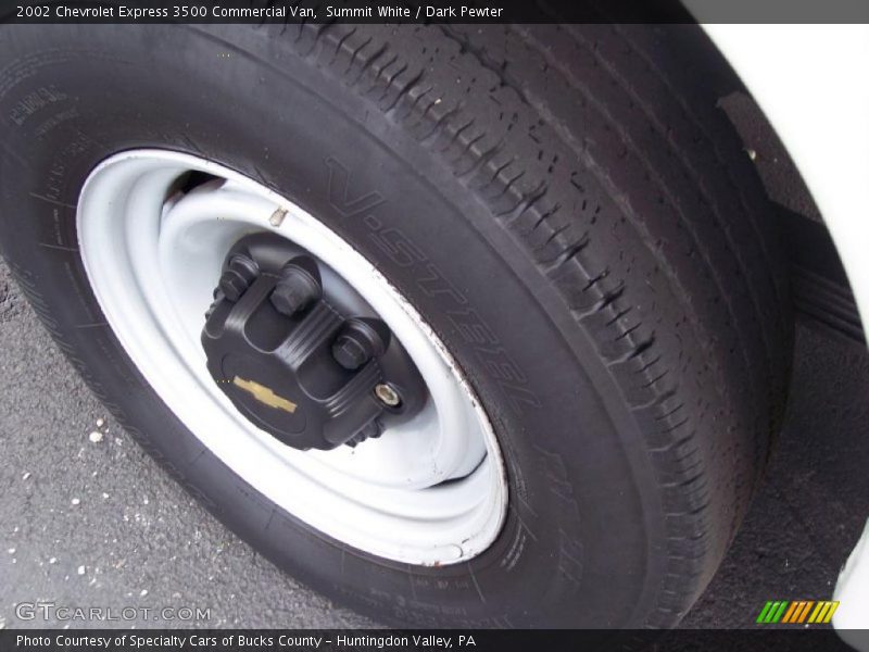 Summit White / Dark Pewter 2002 Chevrolet Express 3500 Commercial Van