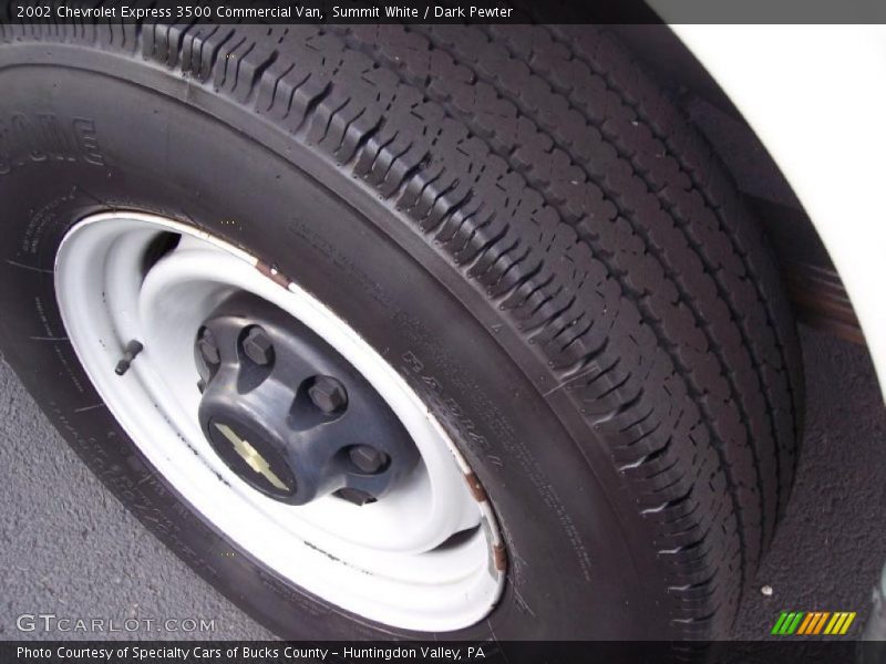 Summit White / Dark Pewter 2002 Chevrolet Express 3500 Commercial Van