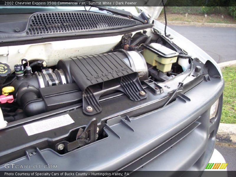 Summit White / Dark Pewter 2002 Chevrolet Express 3500 Commercial Van