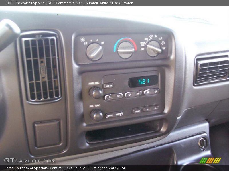 Summit White / Dark Pewter 2002 Chevrolet Express 3500 Commercial Van