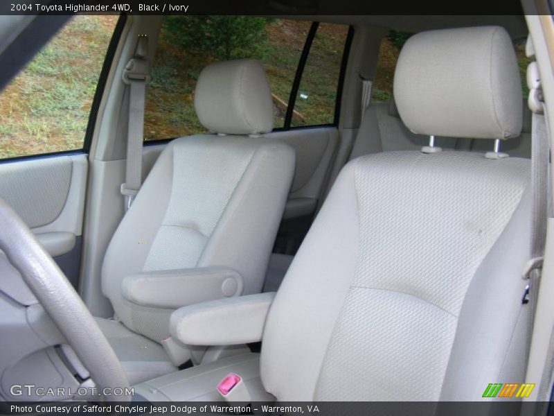 Black / Ivory 2004 Toyota Highlander 4WD