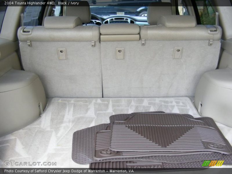 Black / Ivory 2004 Toyota Highlander 4WD