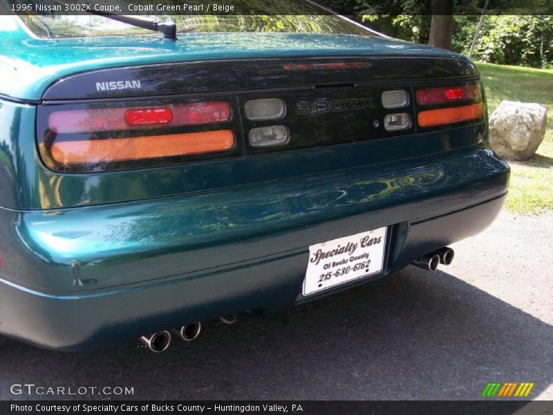 Cobalt Green Pearl / Beige 1996 Nissan 300ZX Coupe