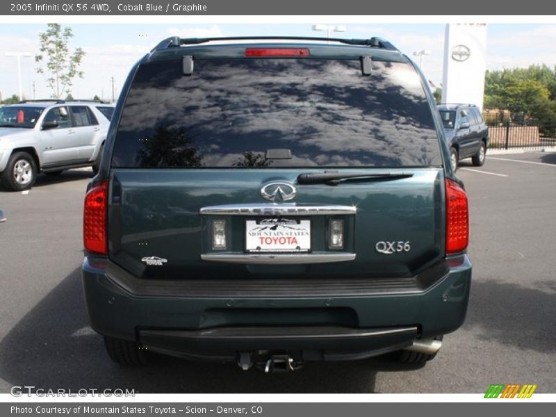 Cobalt Blue / Graphite 2005 Infiniti QX 56 4WD