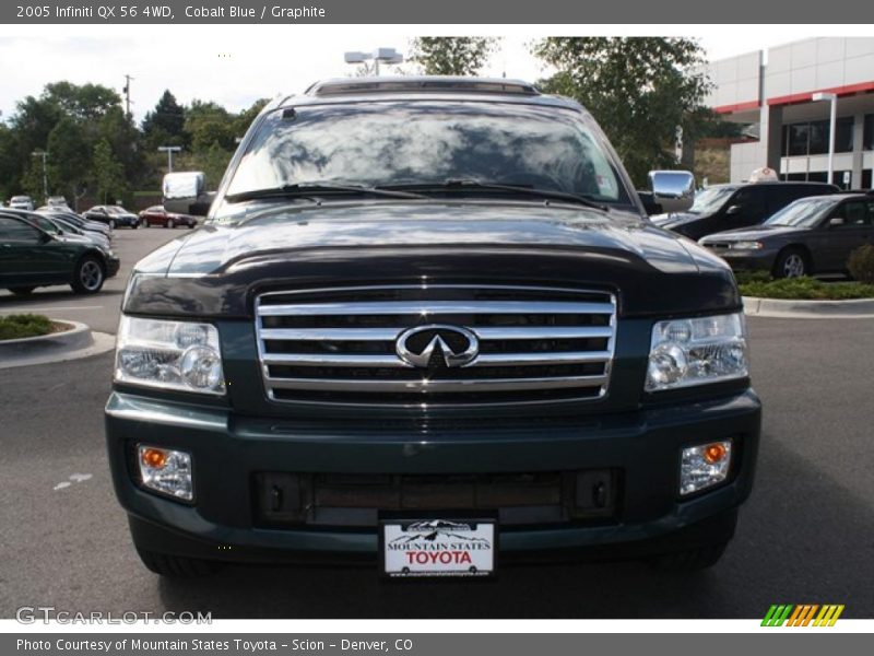 Cobalt Blue / Graphite 2005 Infiniti QX 56 4WD