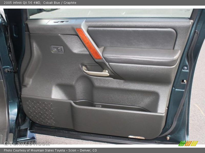 Cobalt Blue / Graphite 2005 Infiniti QX 56 4WD