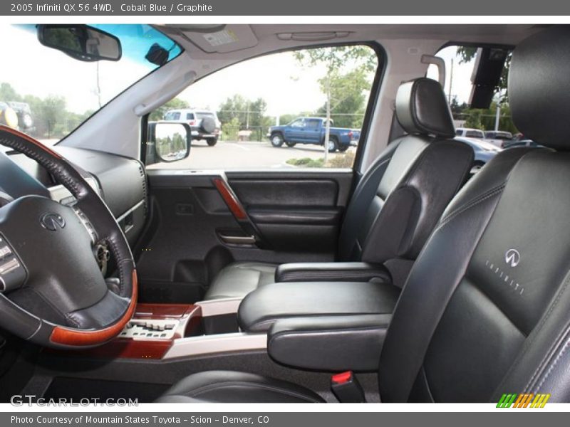 Cobalt Blue / Graphite 2005 Infiniti QX 56 4WD