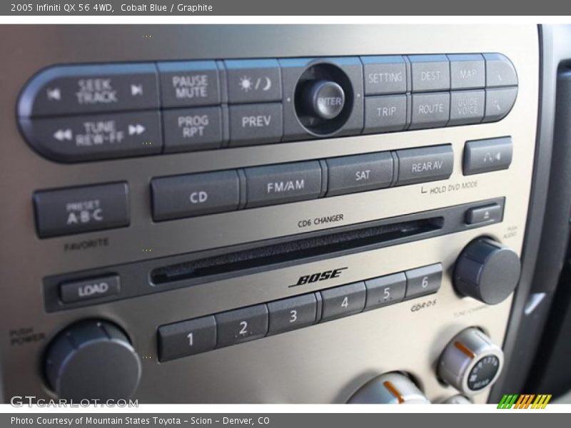 Cobalt Blue / Graphite 2005 Infiniti QX 56 4WD