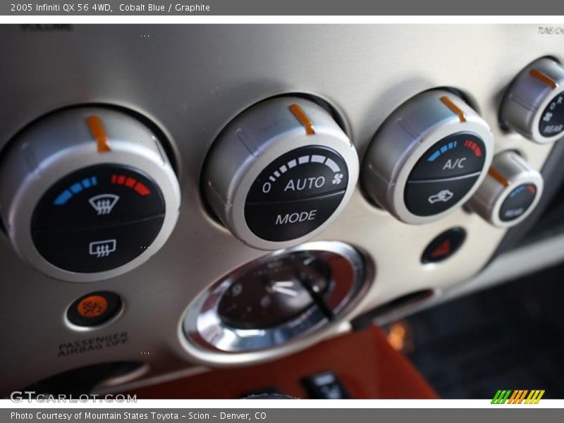 Cobalt Blue / Graphite 2005 Infiniti QX 56 4WD