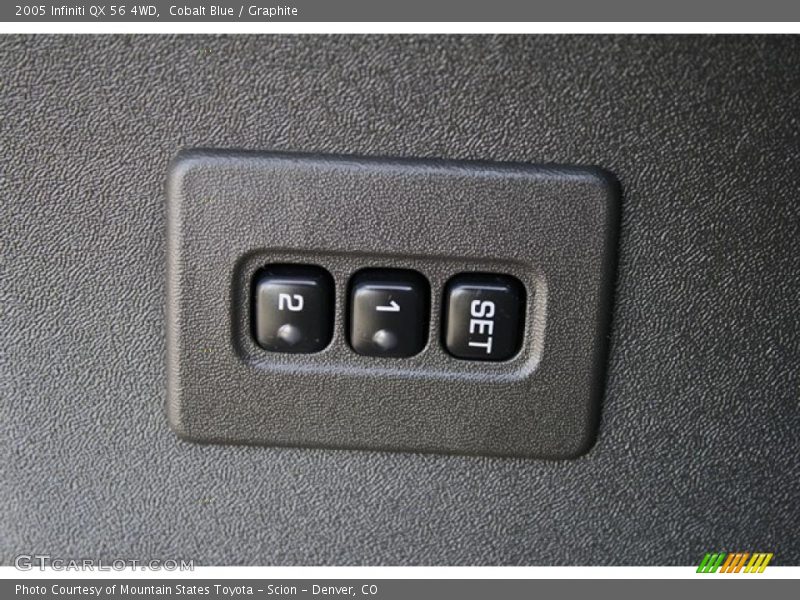 Cobalt Blue / Graphite 2005 Infiniti QX 56 4WD