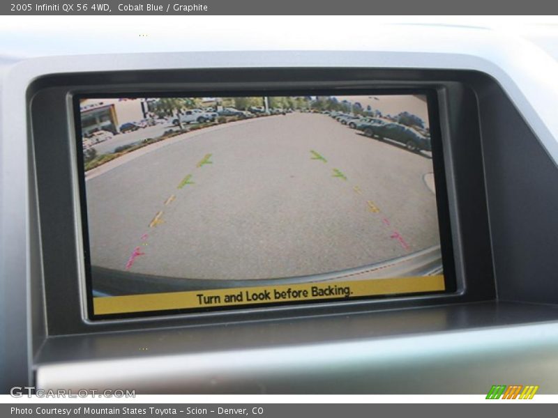 Cobalt Blue / Graphite 2005 Infiniti QX 56 4WD