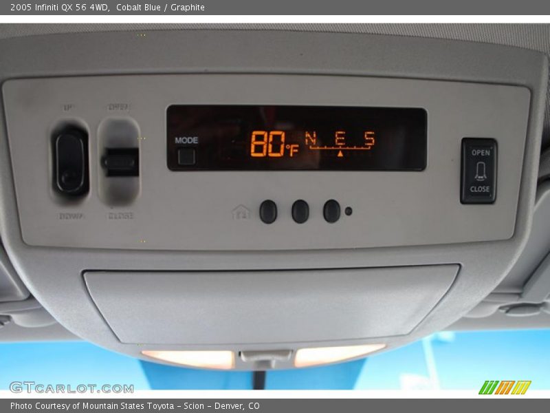 Cobalt Blue / Graphite 2005 Infiniti QX 56 4WD