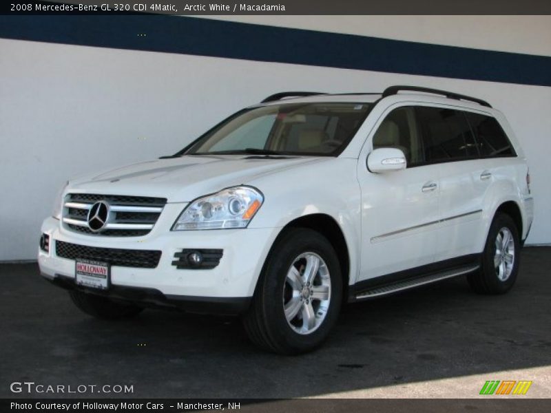 Arctic White / Macadamia 2008 Mercedes-Benz GL 320 CDI 4Matic