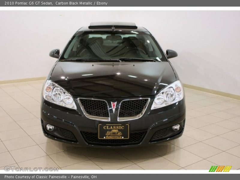 Carbon Black Metallic / Ebony 2010 Pontiac G6 GT Sedan