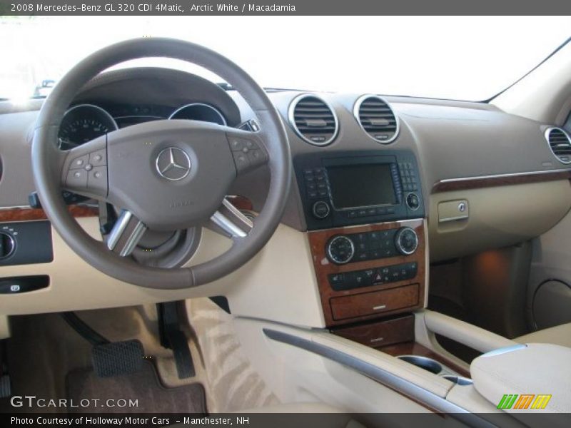 Arctic White / Macadamia 2008 Mercedes-Benz GL 320 CDI 4Matic