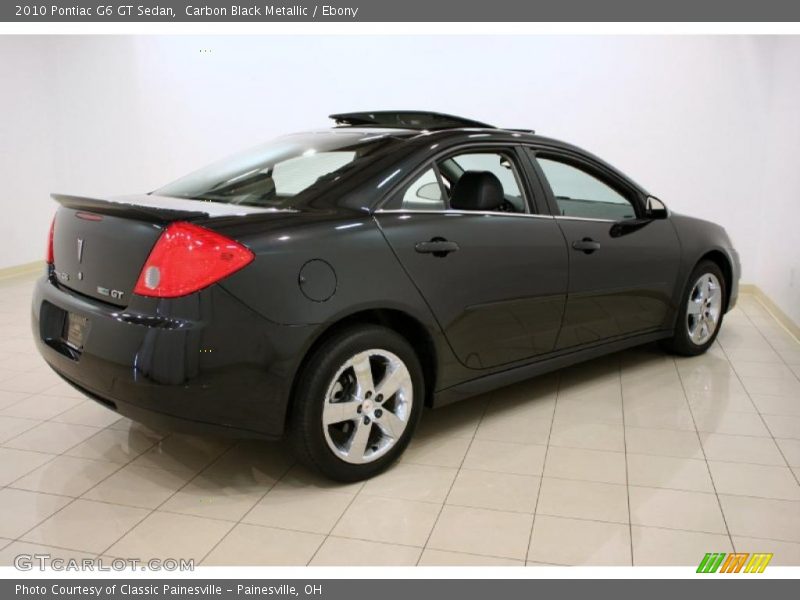 Carbon Black Metallic / Ebony 2010 Pontiac G6 GT Sedan