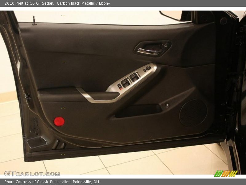 Carbon Black Metallic / Ebony 2010 Pontiac G6 GT Sedan