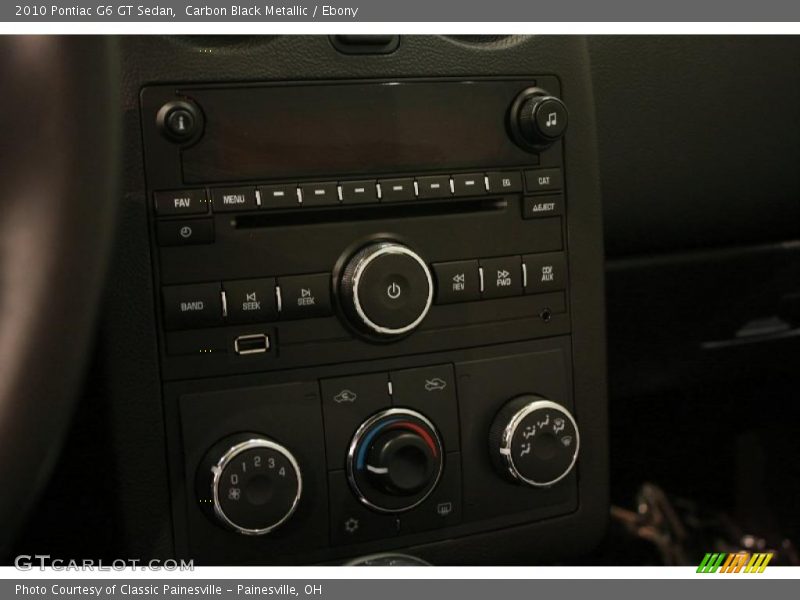 Carbon Black Metallic / Ebony 2010 Pontiac G6 GT Sedan