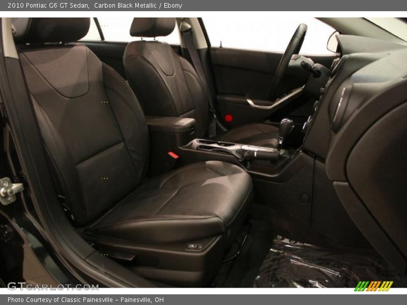 Carbon Black Metallic / Ebony 2010 Pontiac G6 GT Sedan