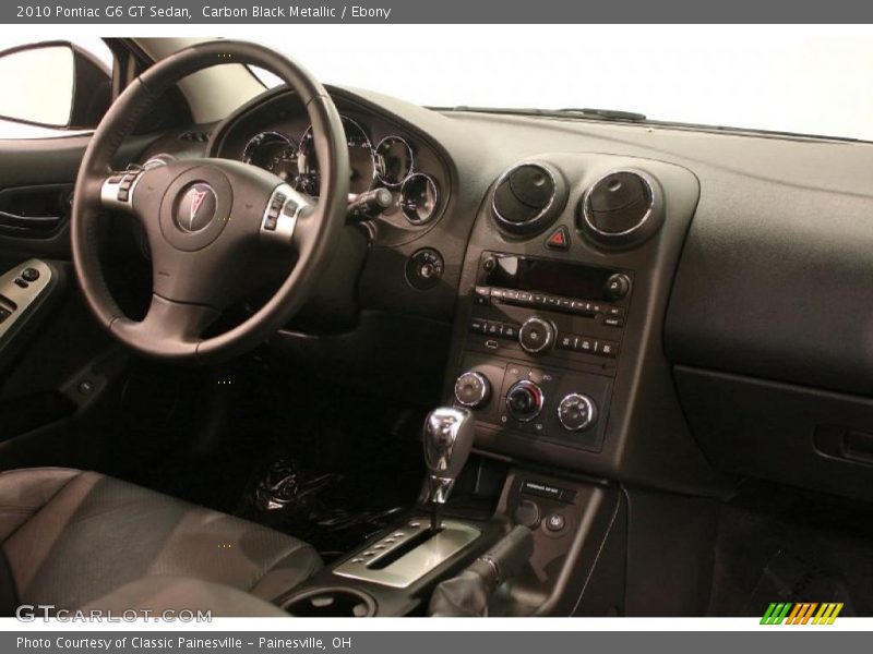 Carbon Black Metallic / Ebony 2010 Pontiac G6 GT Sedan