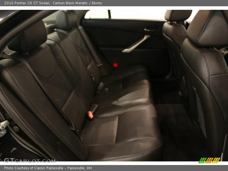Carbon Black Metallic / Ebony 2010 Pontiac G6 GT Sedan
