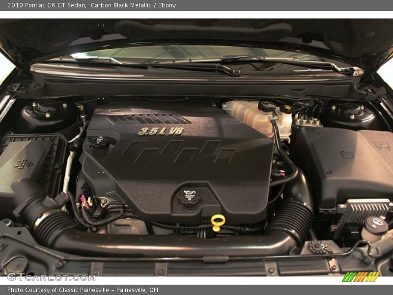 Carbon Black Metallic / Ebony 2010 Pontiac G6 GT Sedan