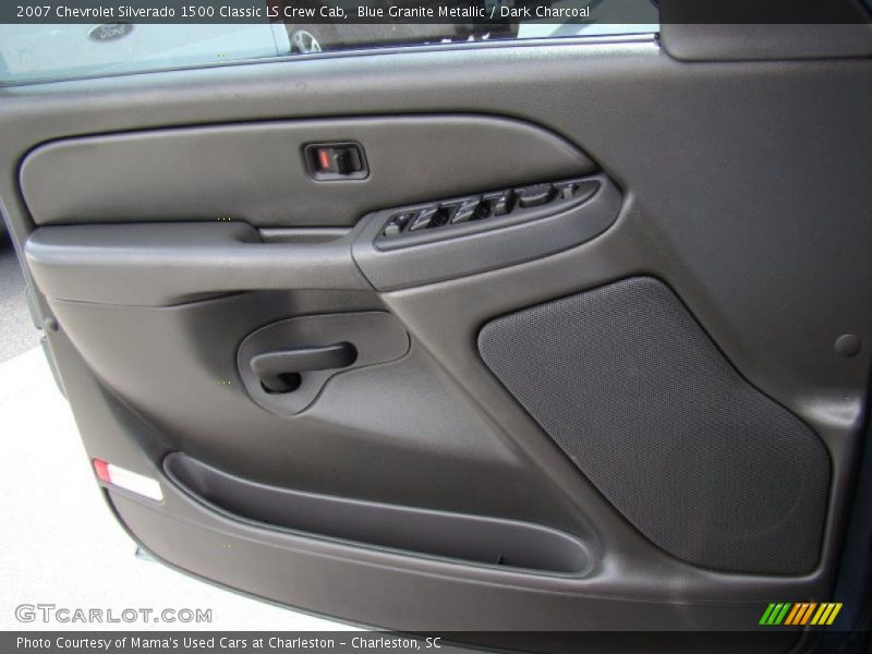 Blue Granite Metallic / Dark Charcoal 2007 Chevrolet Silverado 1500 Classic LS Crew Cab