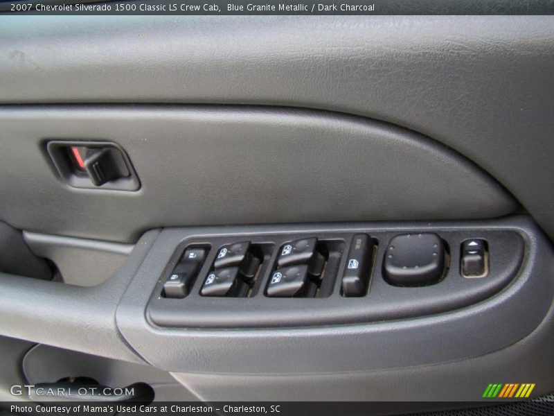Blue Granite Metallic / Dark Charcoal 2007 Chevrolet Silverado 1500 Classic LS Crew Cab