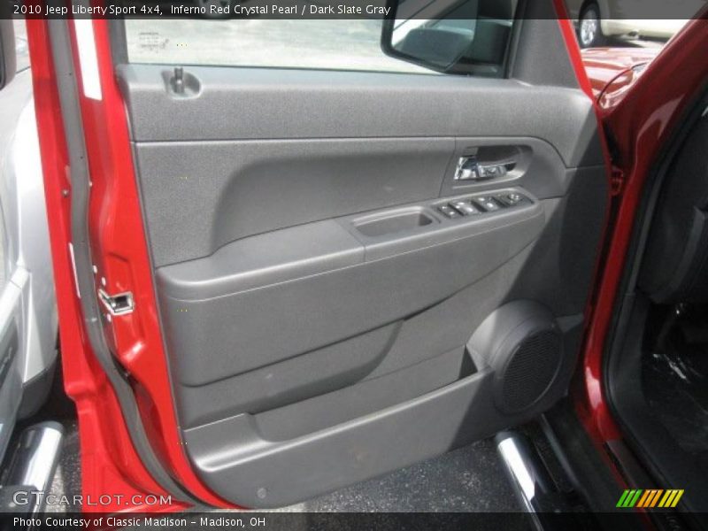 Inferno Red Crystal Pearl / Dark Slate Gray 2010 Jeep Liberty Sport 4x4