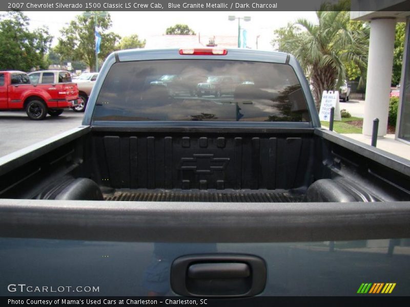 Blue Granite Metallic / Dark Charcoal 2007 Chevrolet Silverado 1500 Classic LS Crew Cab