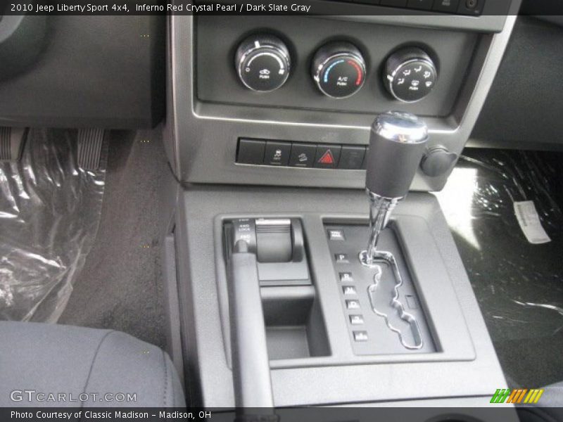 Inferno Red Crystal Pearl / Dark Slate Gray 2010 Jeep Liberty Sport 4x4