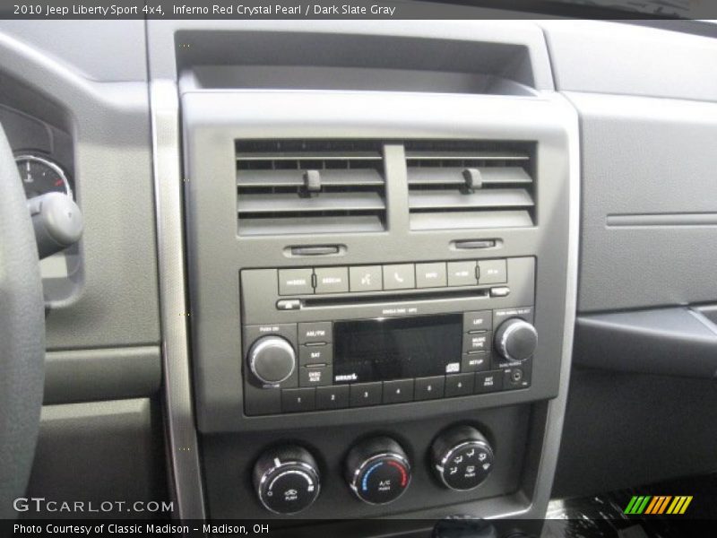 Inferno Red Crystal Pearl / Dark Slate Gray 2010 Jeep Liberty Sport 4x4