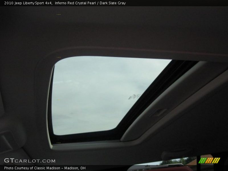 Inferno Red Crystal Pearl / Dark Slate Gray 2010 Jeep Liberty Sport 4x4